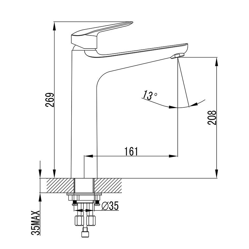 IKON/ SULU H-RISE BASIN MIXER
