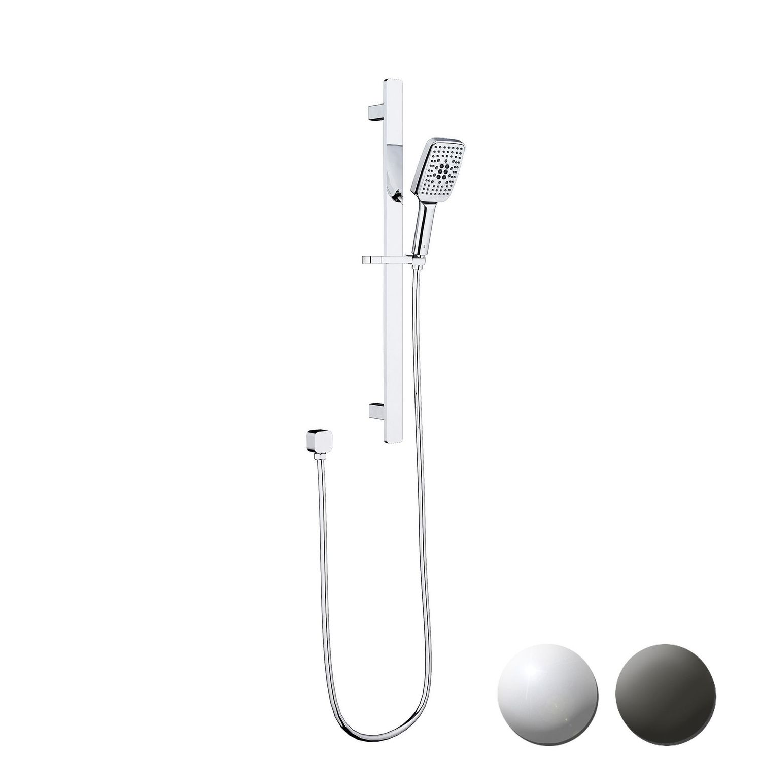 IKON SETO HAND SHOWER ON RAIL CHROME