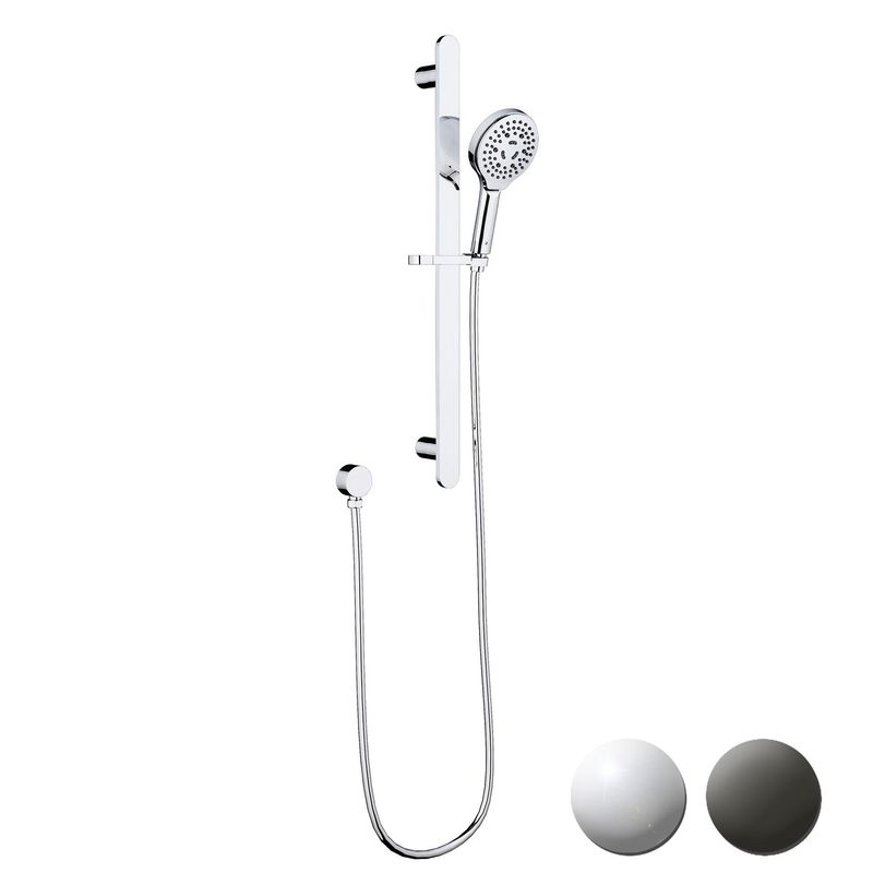 IKON KARA HAND SHOWER ON RAIL CHROME