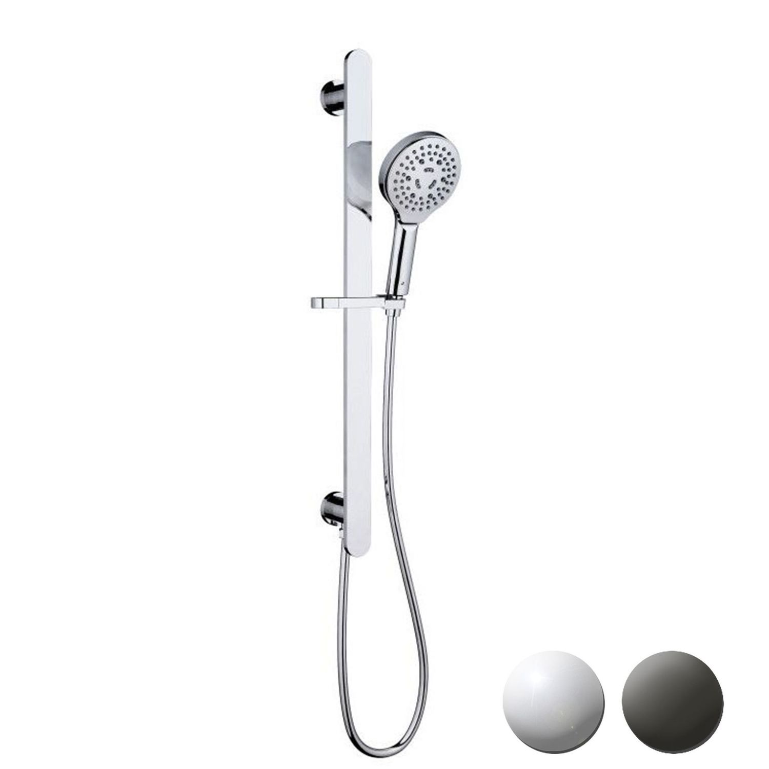 IKON KARA HAND SHOWER ON RAIL WITH WATER INLET