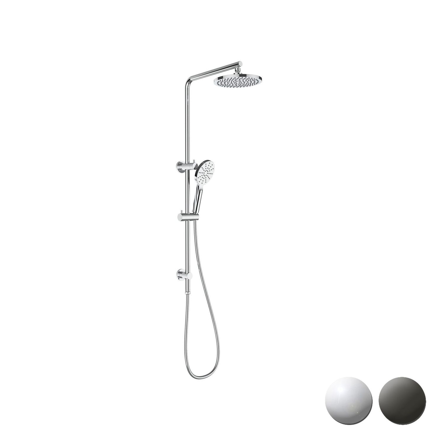P&P CORA ROUND MULTIFUNCTION SHOWER SET