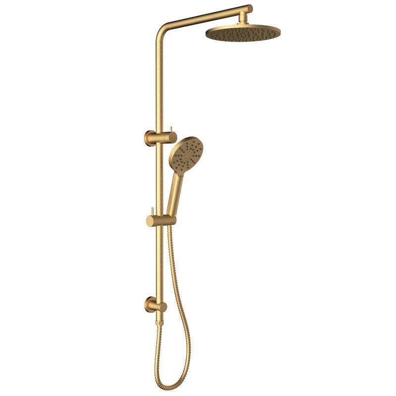 P&P CORA ROUND MULTIFUNCTION SHOWER SET BG