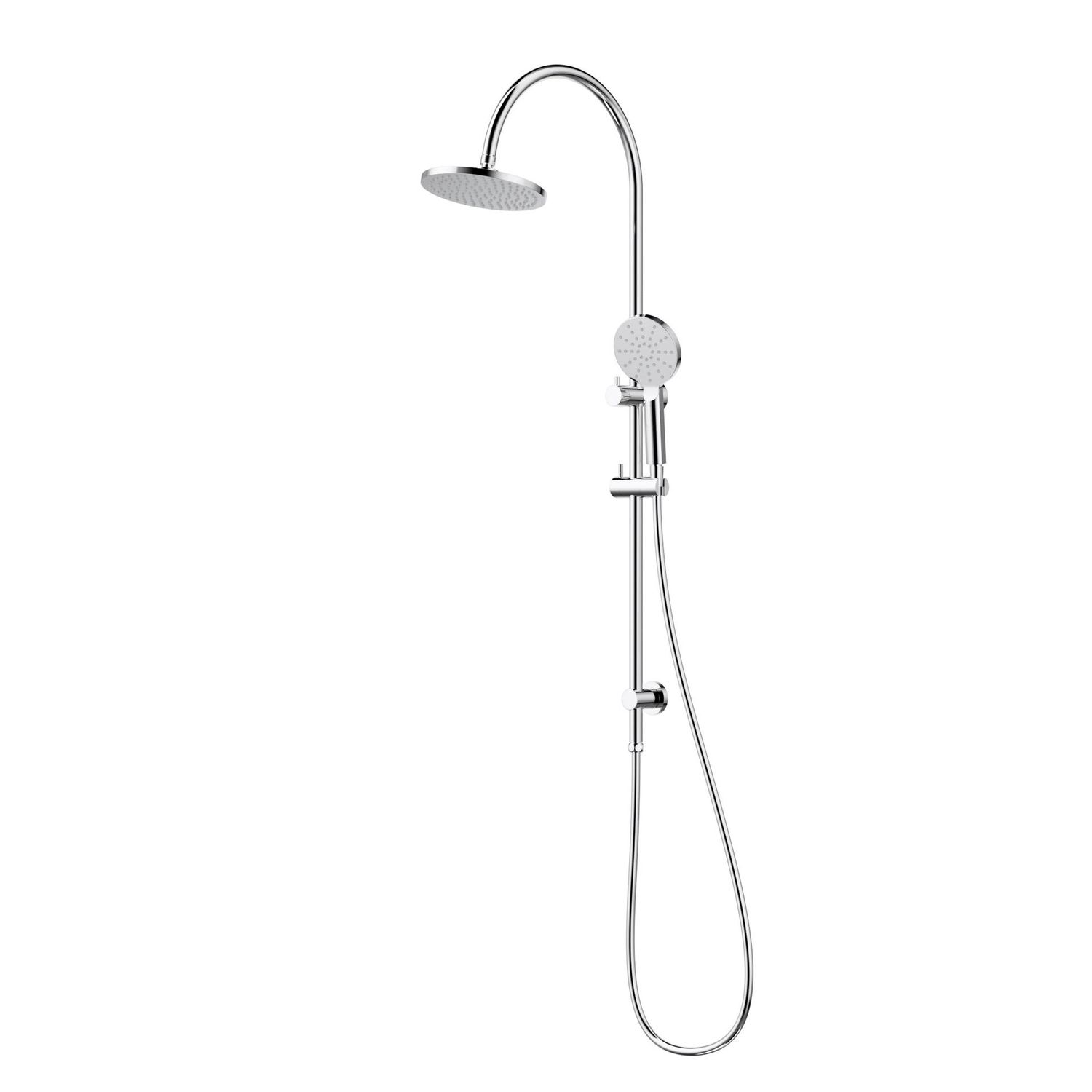 P&P CORA ROUND GOOSENECK MULTIFUNCTION SHOWER SET