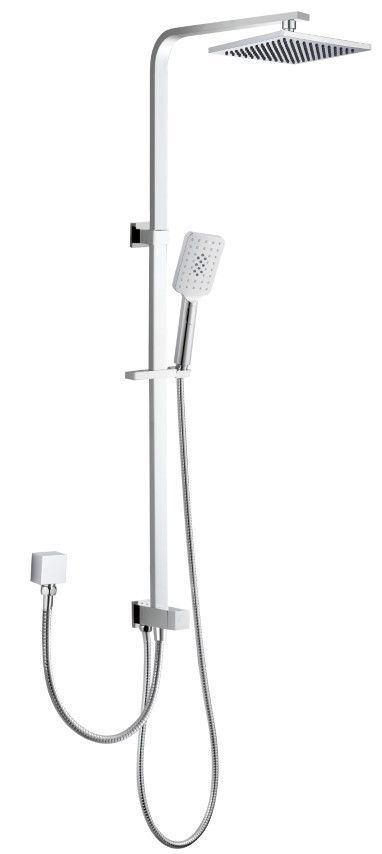 P&P EDEN SQUARE MULTIFUNCTION SHOWER SET( TWO HOSES)