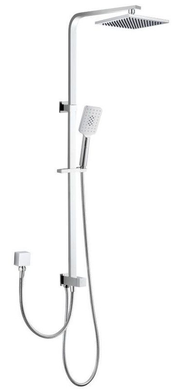 P&P EDEN SQUARE MULTIFUNCTION SHOWER SET( TWO HOSES)