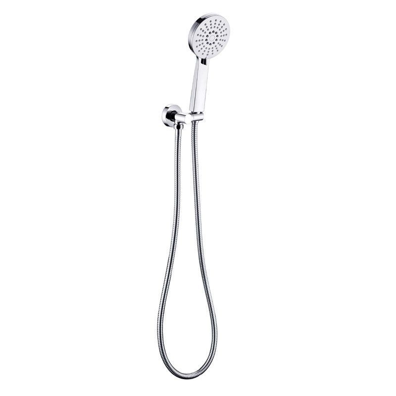 P&P MAYA ROUND HAND SHOWER ON WALL OUTLET BRACKET