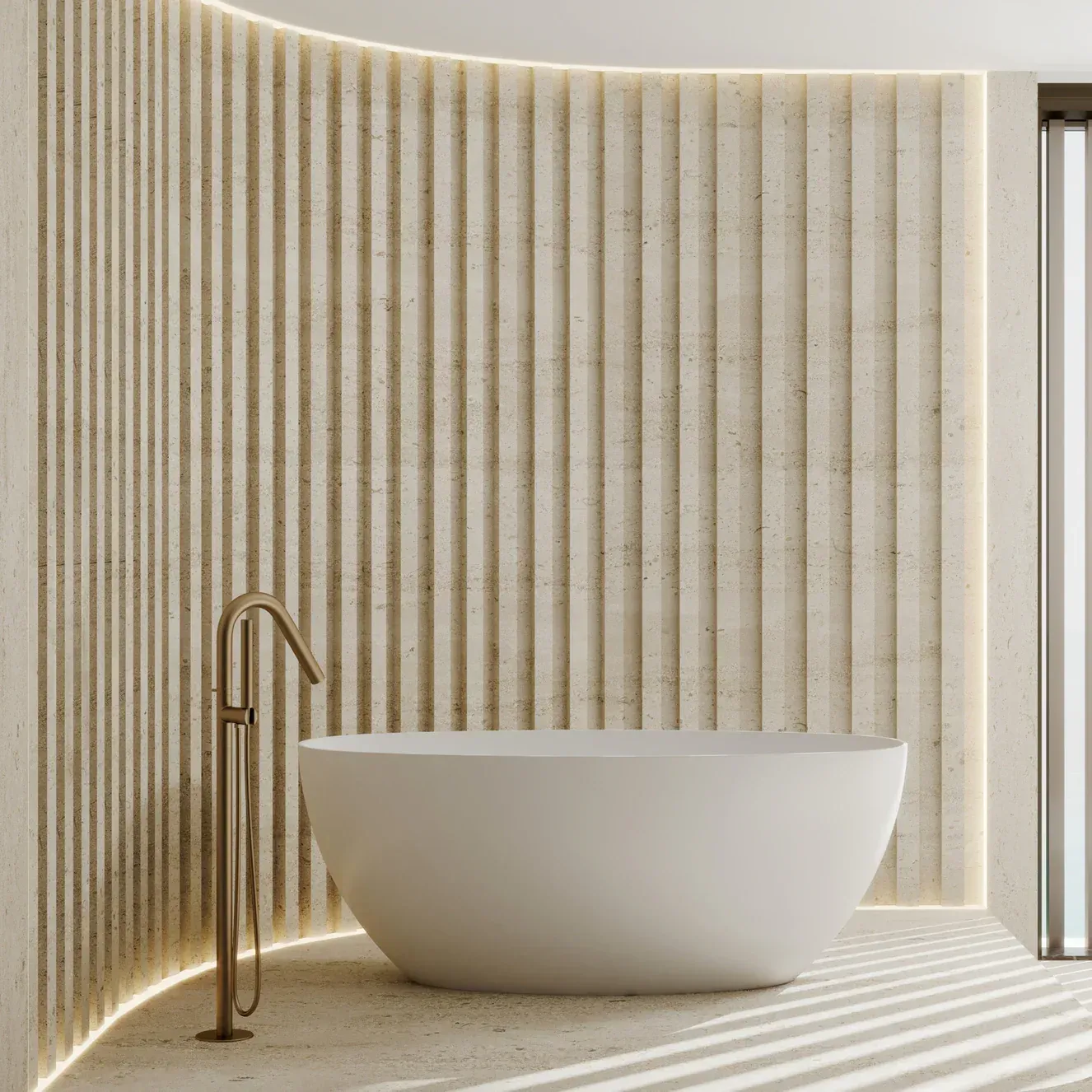 Cassa Egg Shell Bathtub