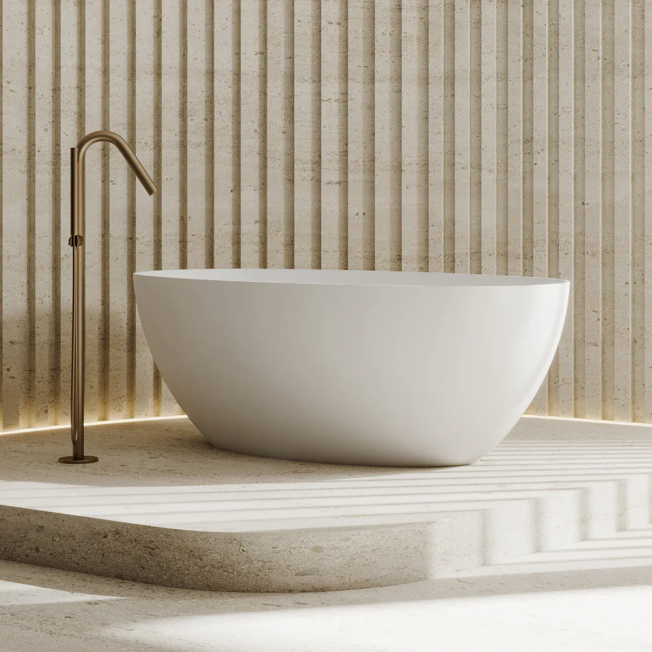 Cassa Egg Shell Bathtub