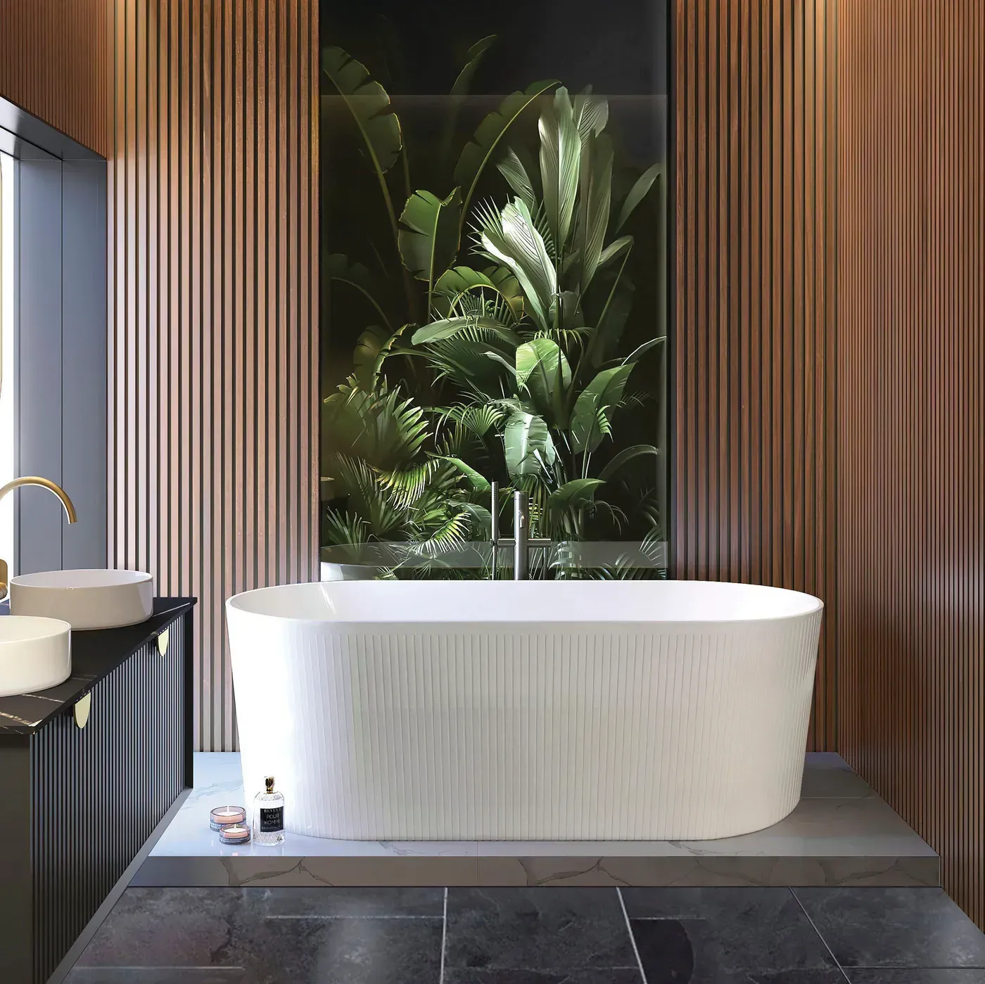 OTTI ATTICA NOOSA 1500 GLOSS WHITE BATH
