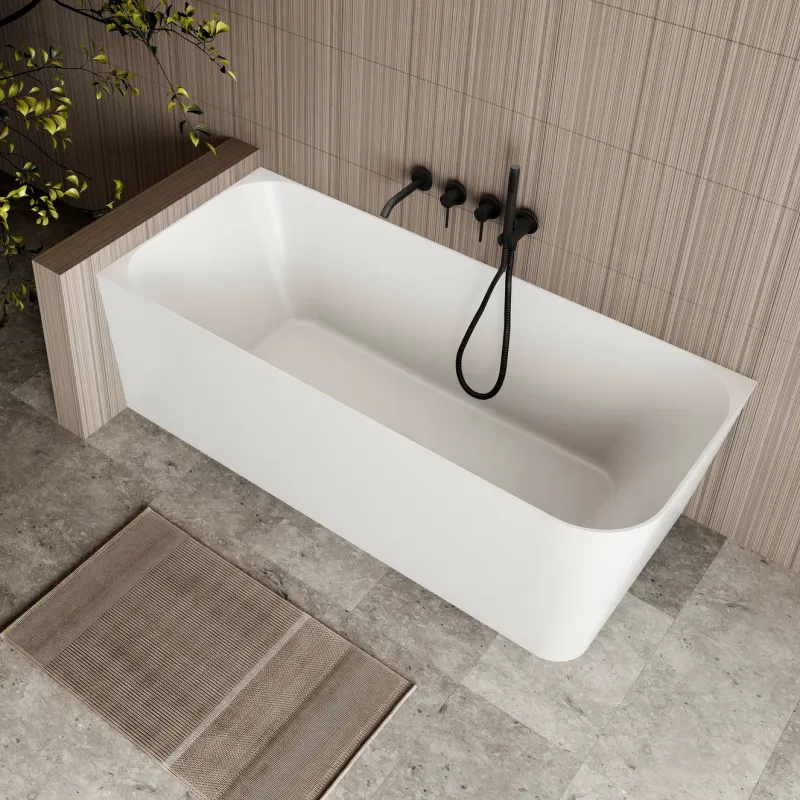 Cassa Ashton Corner Back To Wall Bath