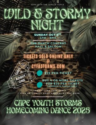 Homecoming Dance Tickets