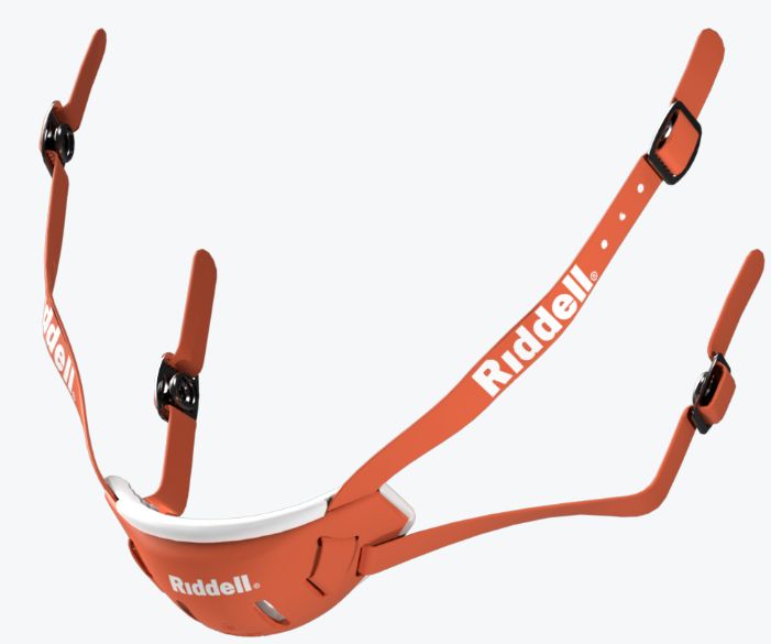 Hard Cup Chin Strap - Orange