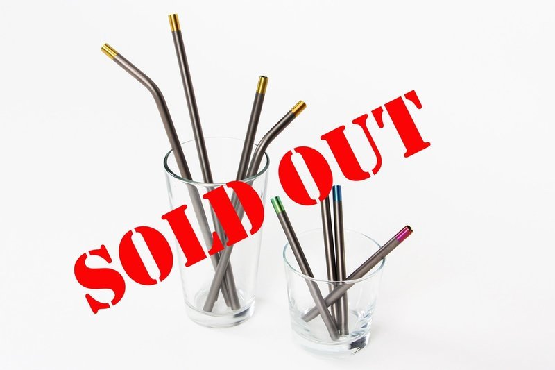 Titanium Drinking Straw