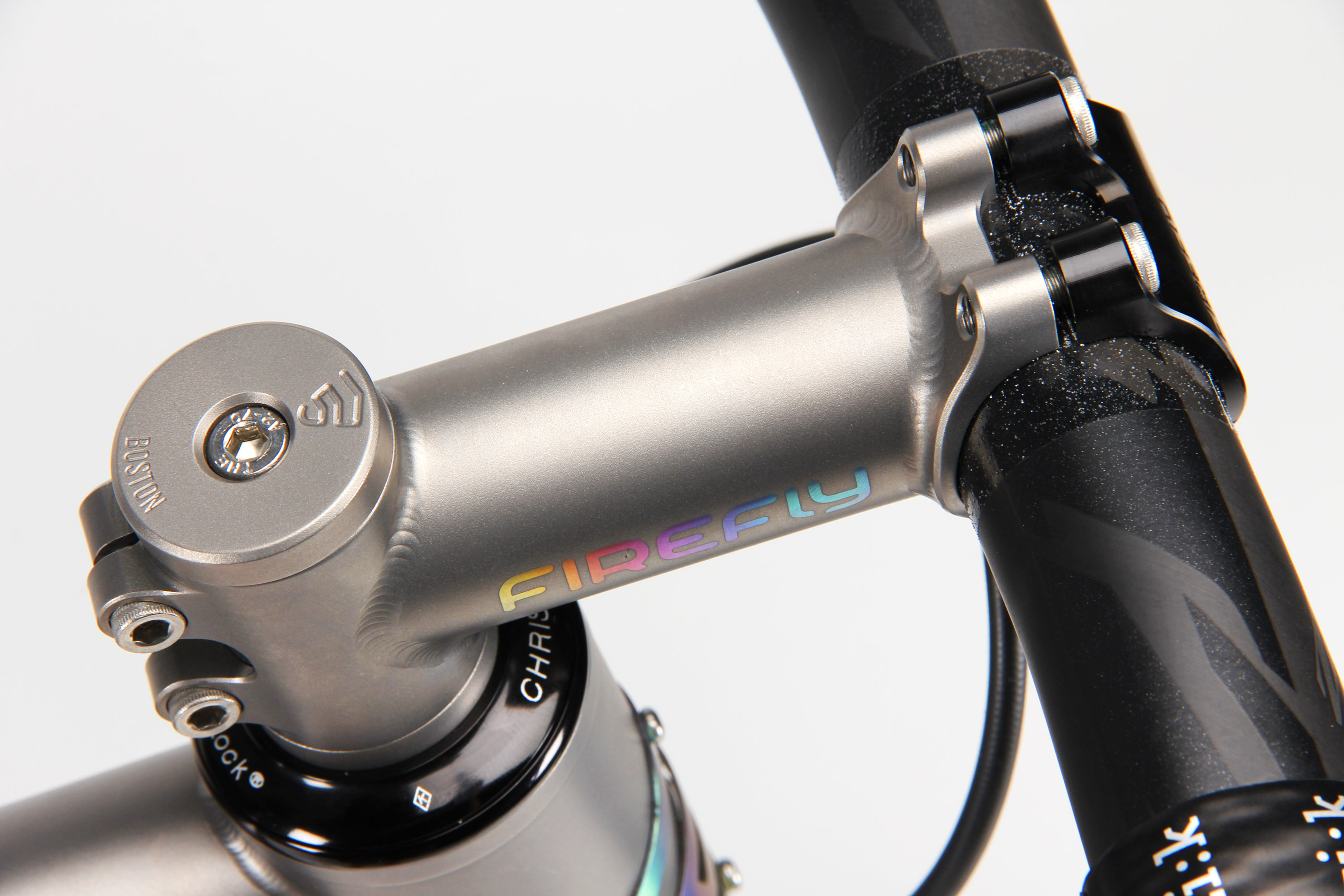 Prettyia Light Weight Bicycle Headset Cap Dustproof MTB Bike Stem Cover Screw Set Titanium Alloy