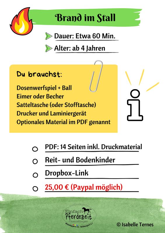 Brand im Stall