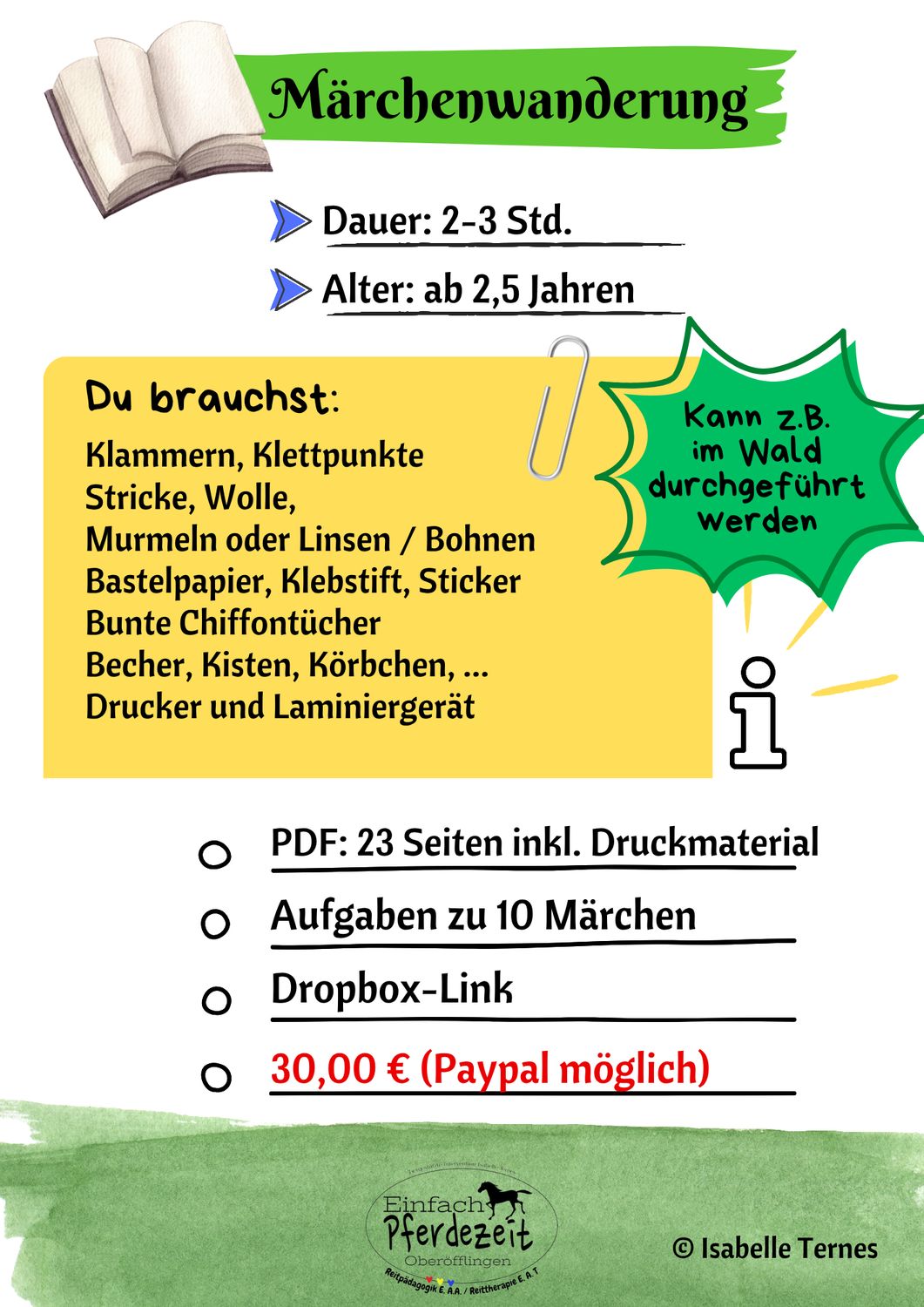 Aktion: Märchenwanderung