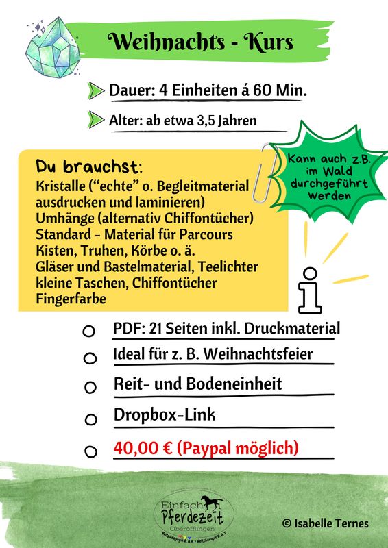 Pferdewichtel retten Weihnachten (4E)