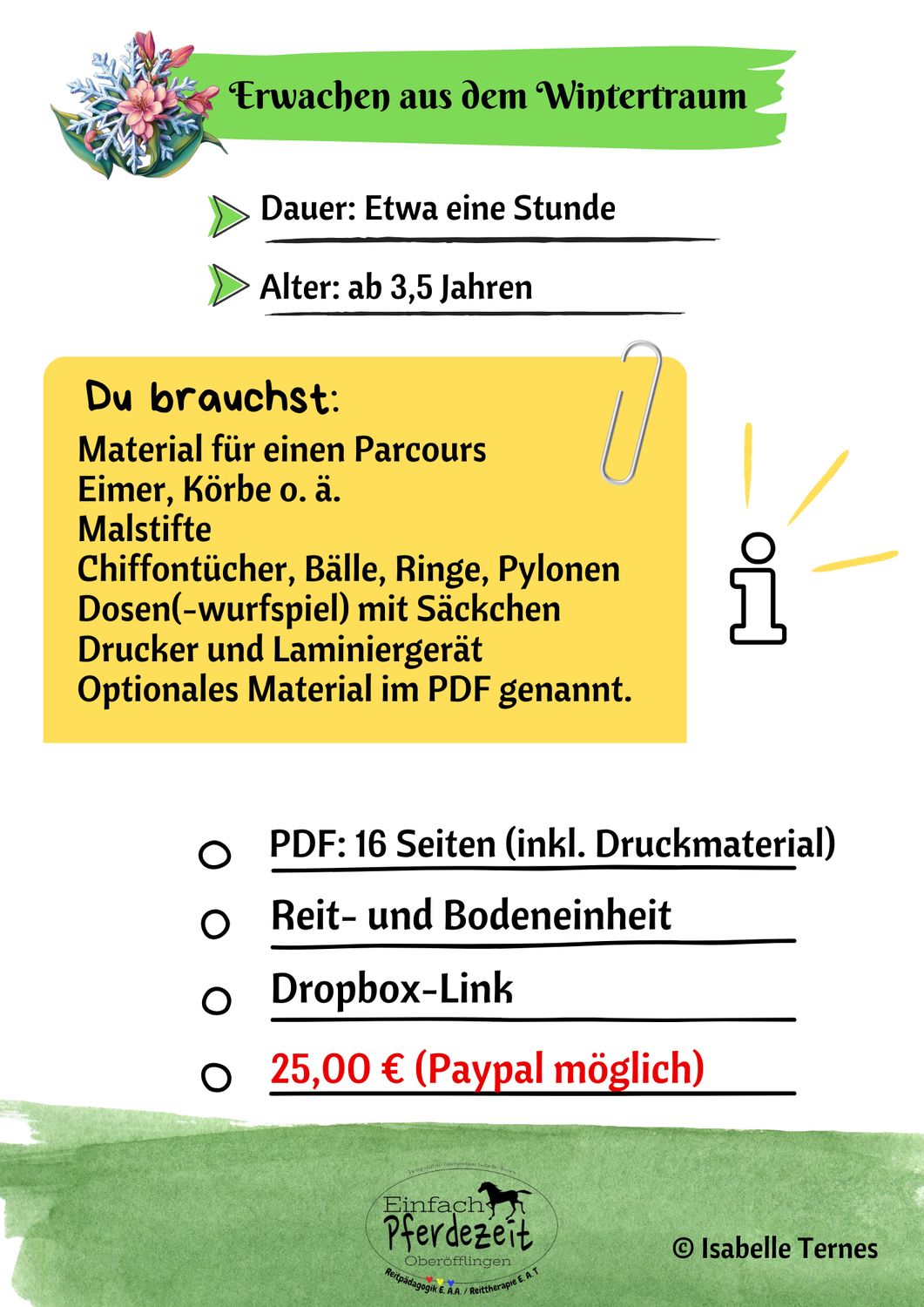 Erwachen aus dem Wintertraum