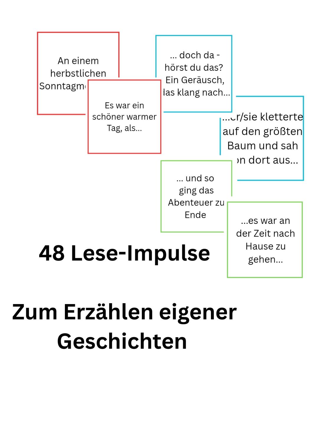 48 Lese-Impulse - tiergestützte Leseförderung