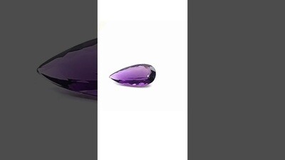 Amethyst 9,45 CT Pearshape 22X11