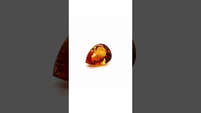 Citrine 34,20 CT Pearshape 24x18.5