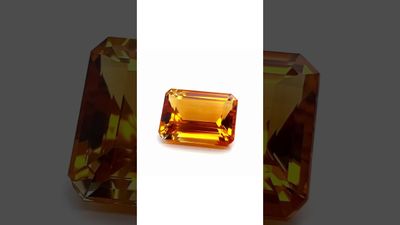 Citrine 50,75 CT Rectangular 27x20