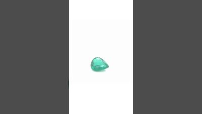 Emerald 1.5 CT Pearshape 9.3x7.7