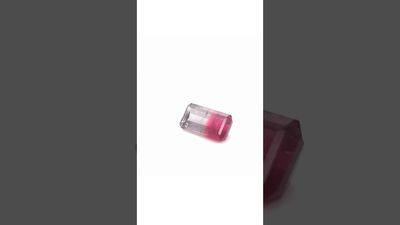 Tourmaline Bicolor 6,26 CT Rectangular 14.8x8