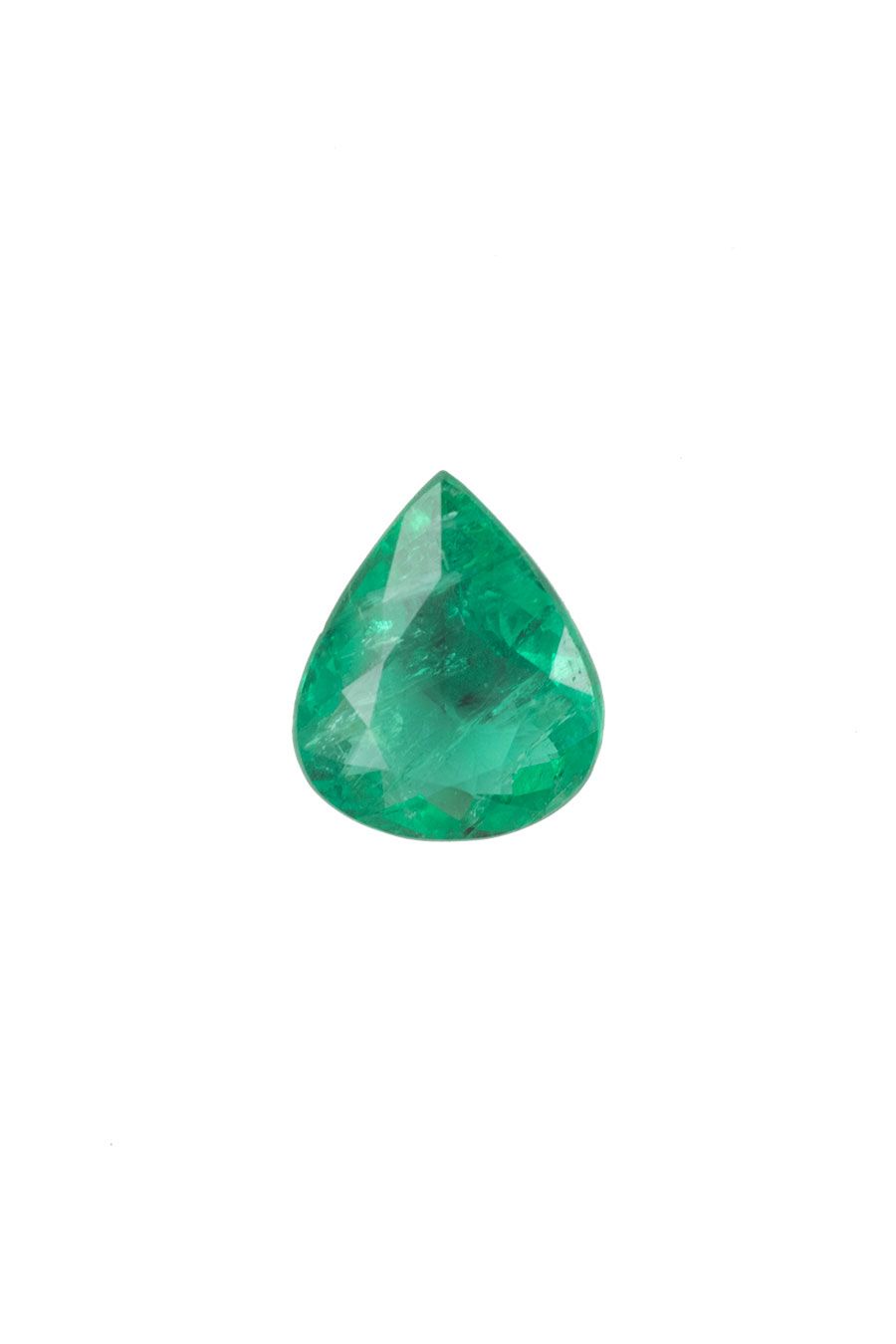Emerald 1.5 CT Pearshape 9.3x7.7