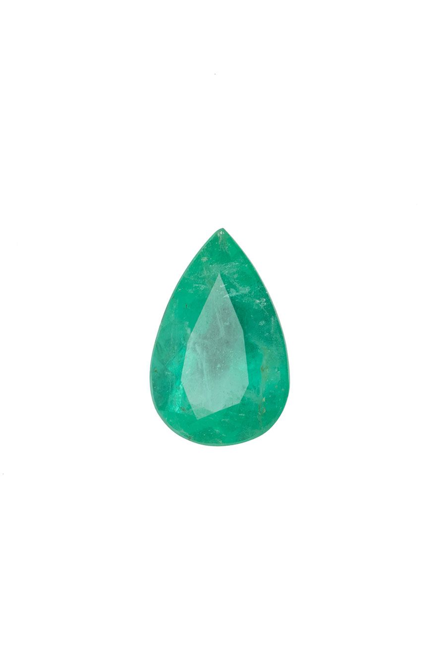 Emerald 1,83 CT Pearshape 10.8x7