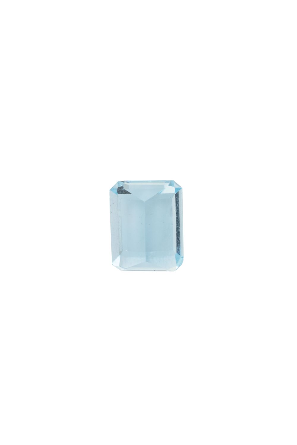 Aquamarine 2,75 CT Rectangular 10X8