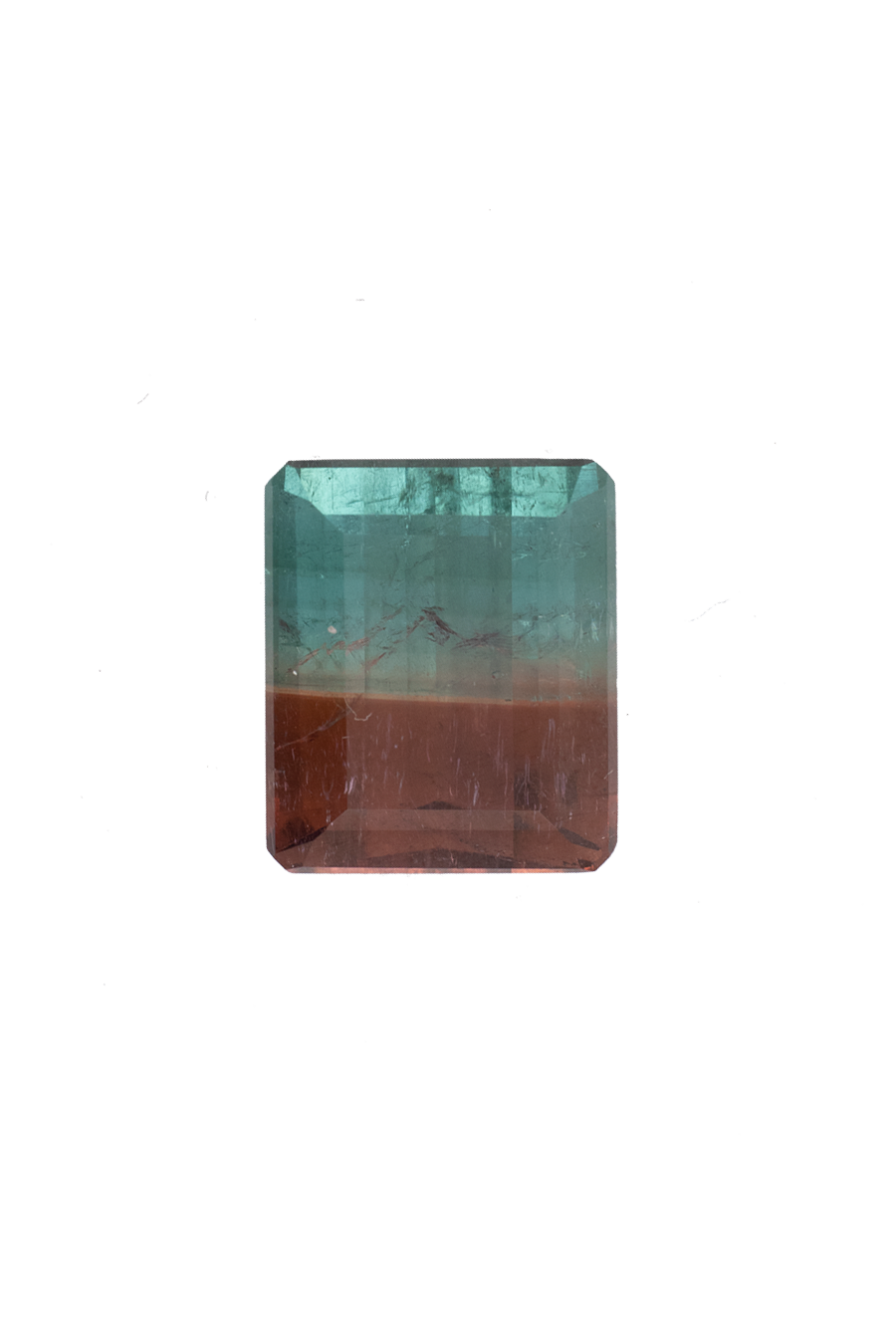 Tourmaline Bicolor 11,76 CT Rectangular 13.5x11.5