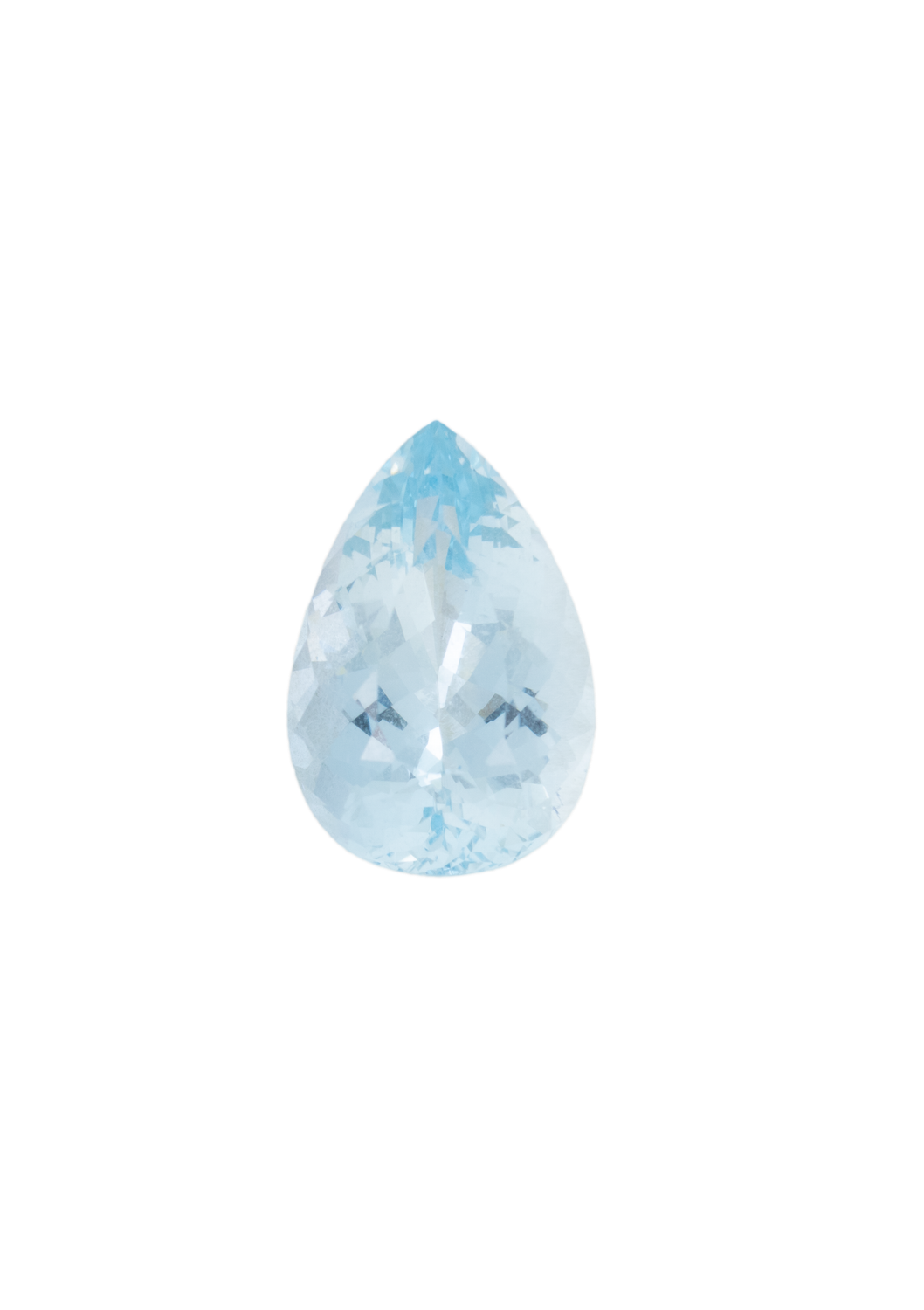 Aquamarine 5,33 CT Pearshape 15X10