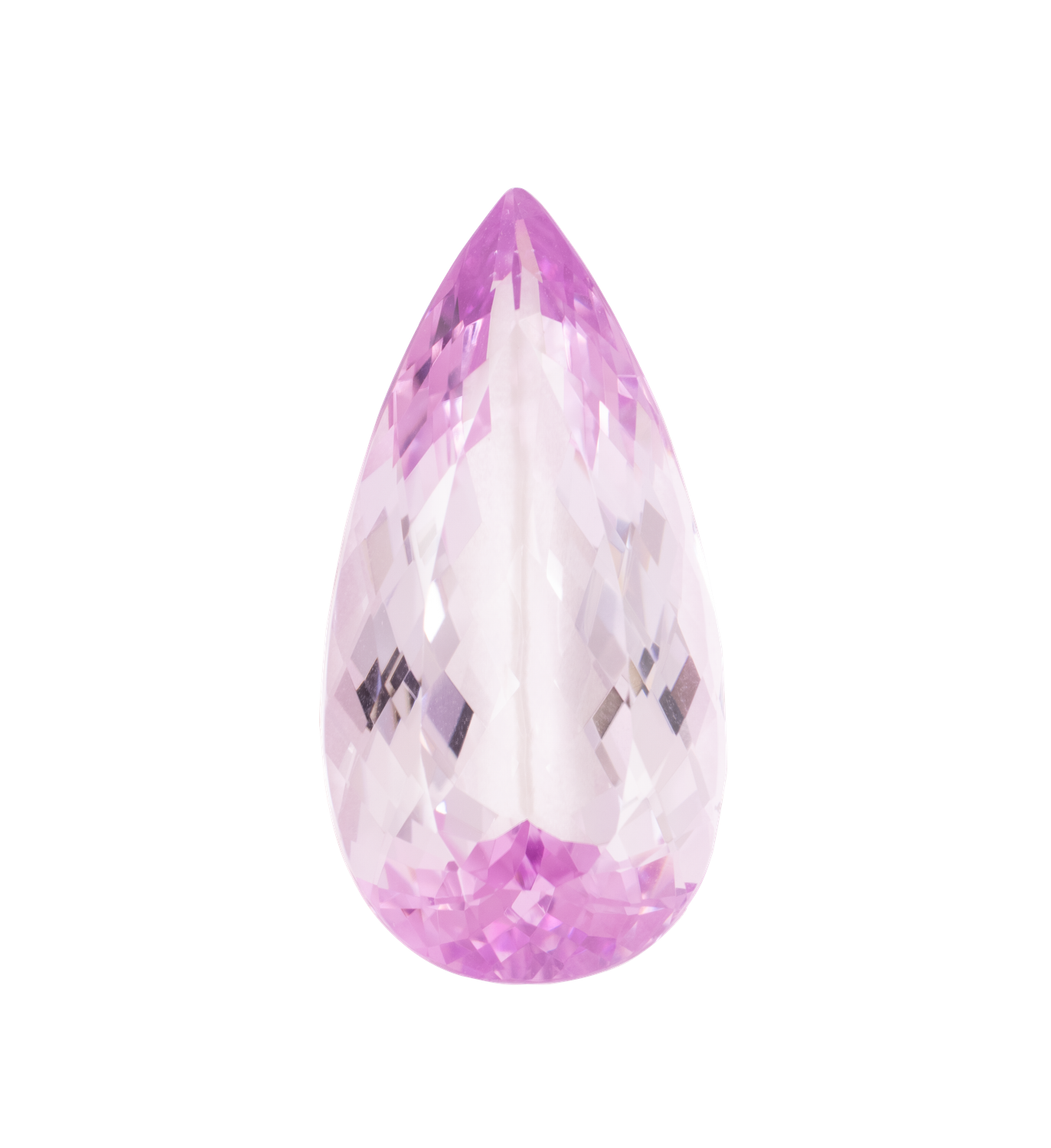 Kunzite 37,6 CT Pearshape 33x17