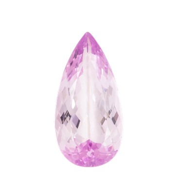 Kunzite 37,6 CT Pearshape 33x17