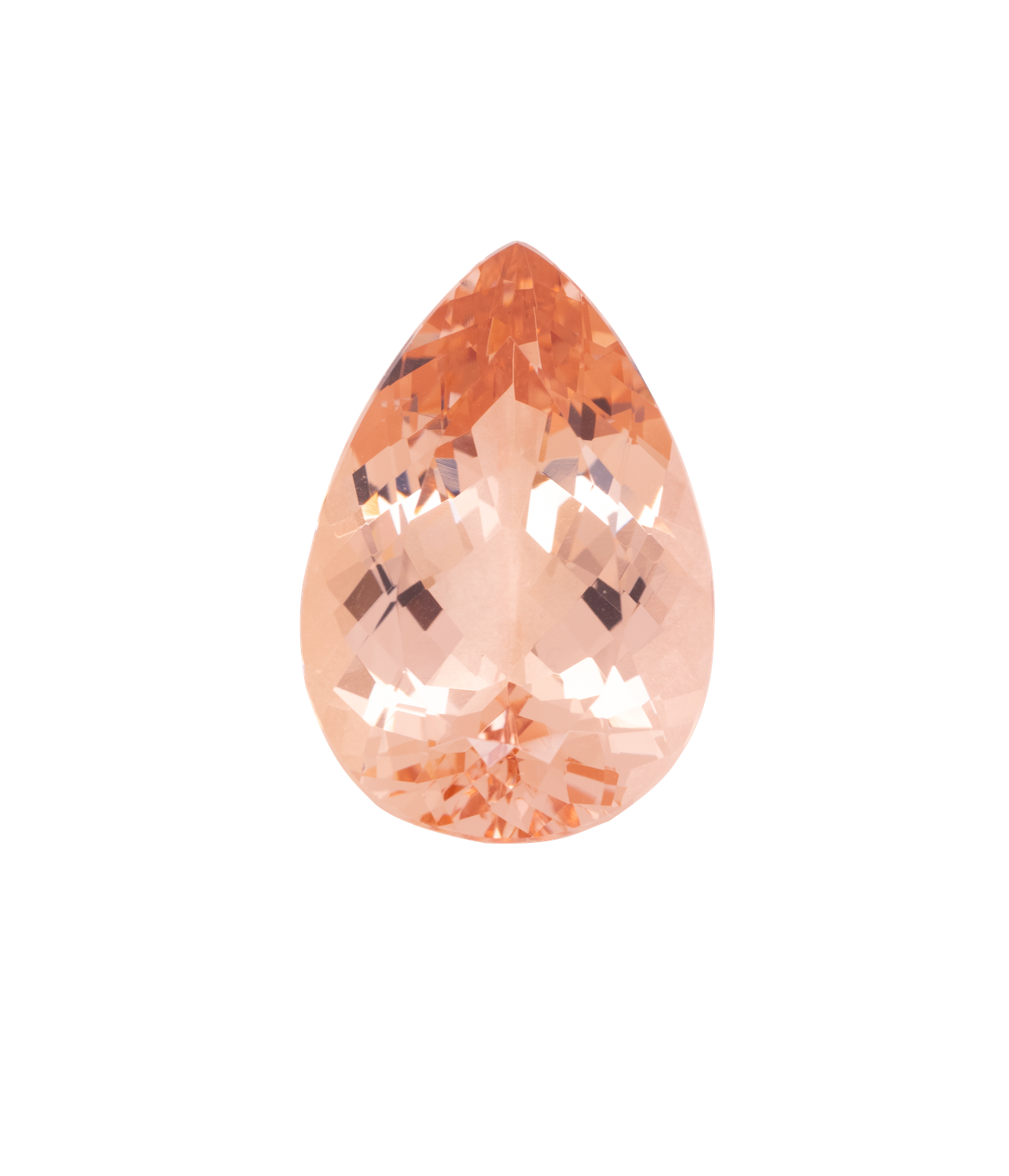 Morganite 20,35 CT Pearshape 23x16