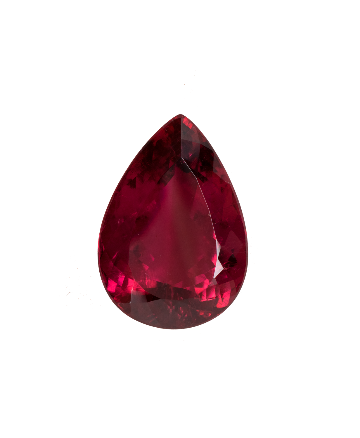 Rubellite 27,55 CT Pearshape 25x18