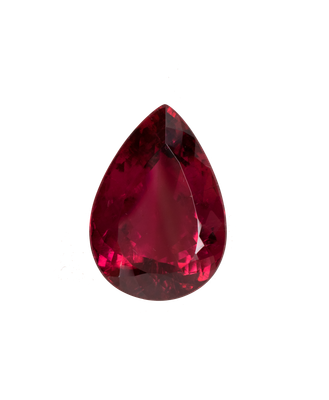 Rubellite 27,55 CT Pearshape 25x18