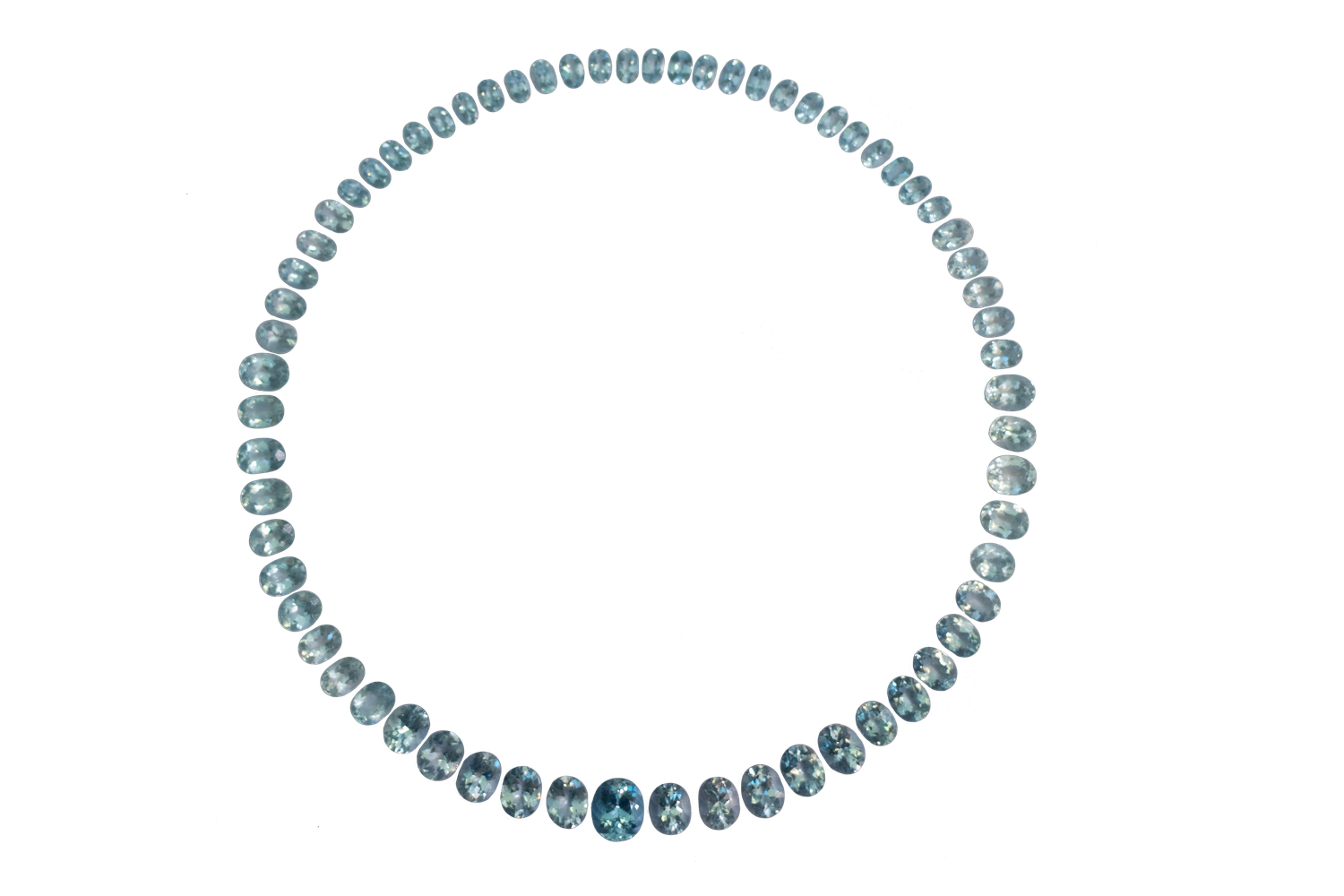 Layout Aquamarine Necklace 61,14 CT