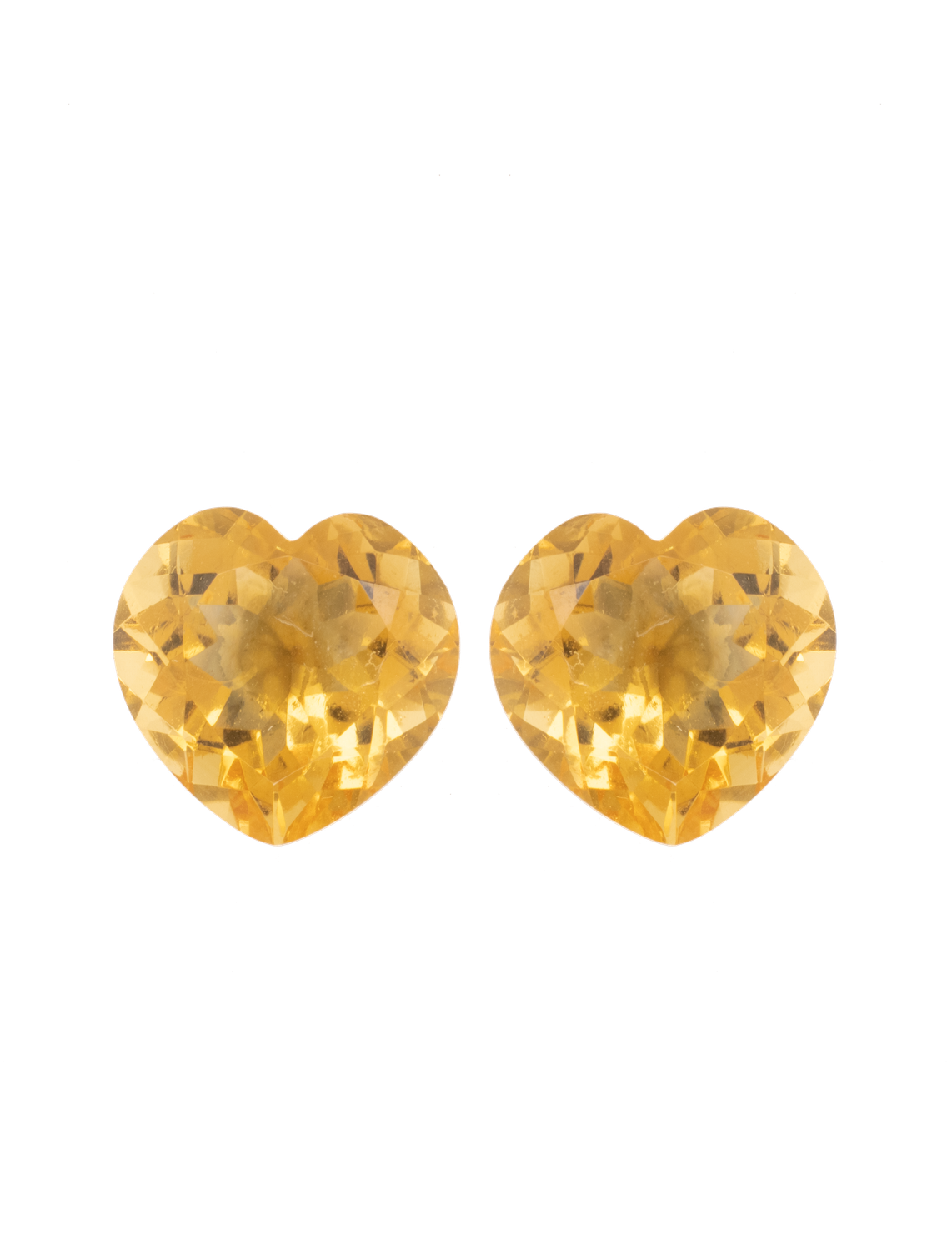 Citrine 8,00 CT Heart 15x15