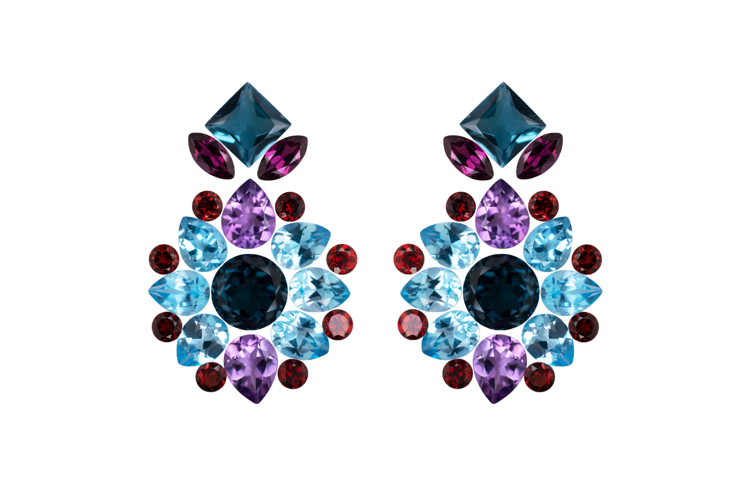 Layout Pair of Earrings 45,45 CT