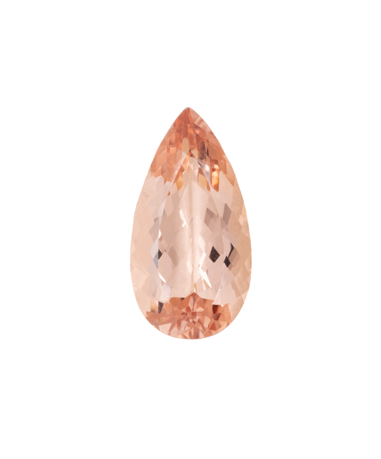 Morganite 21,35 CT Pearshape 28x15