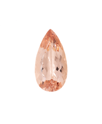 Morganite 21,35 CT Pearshape 28x15