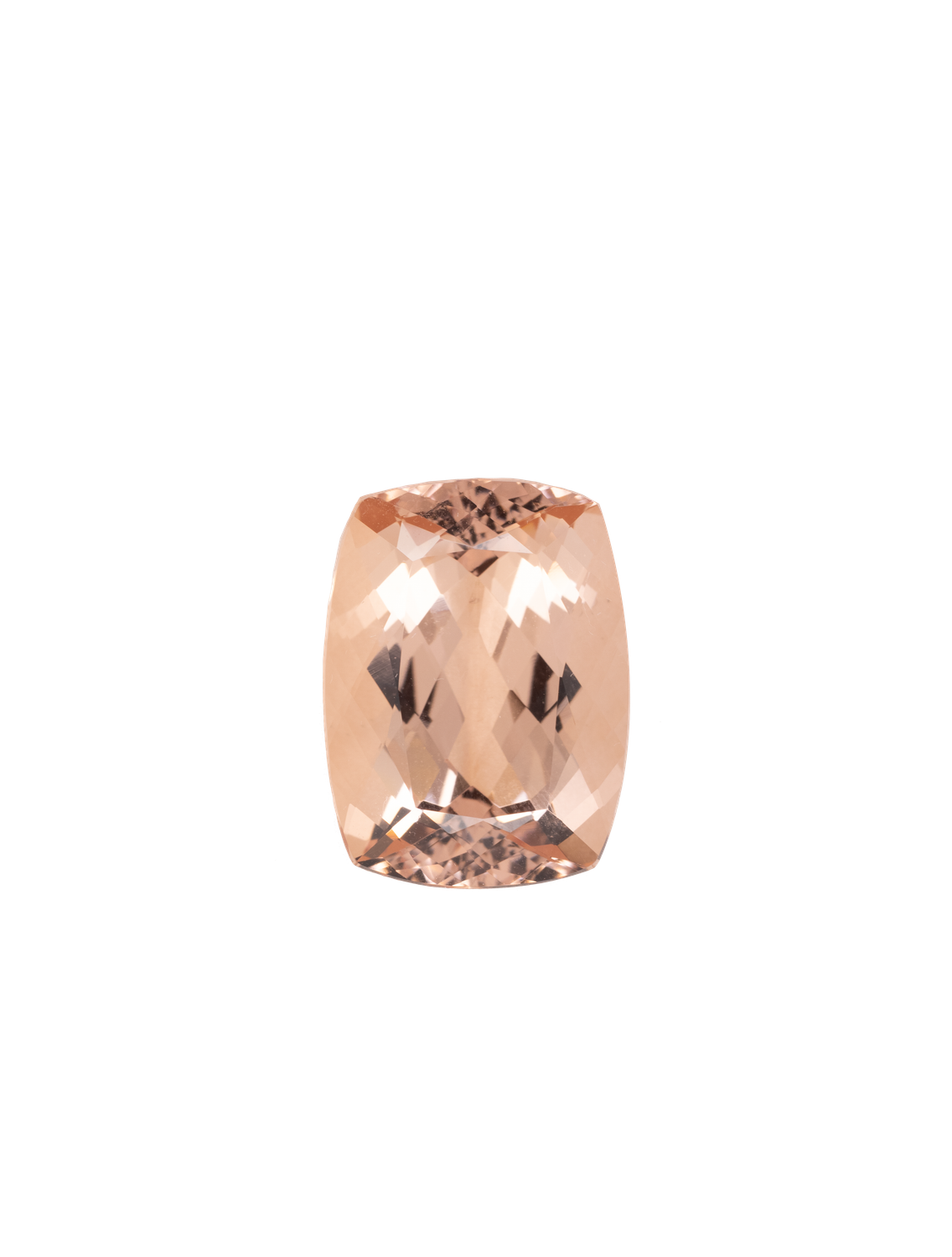 Morganite 16,71 CT Cushion 19x14