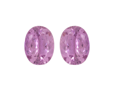 Pair of Kunzite 46,60 CT Oval 20x15