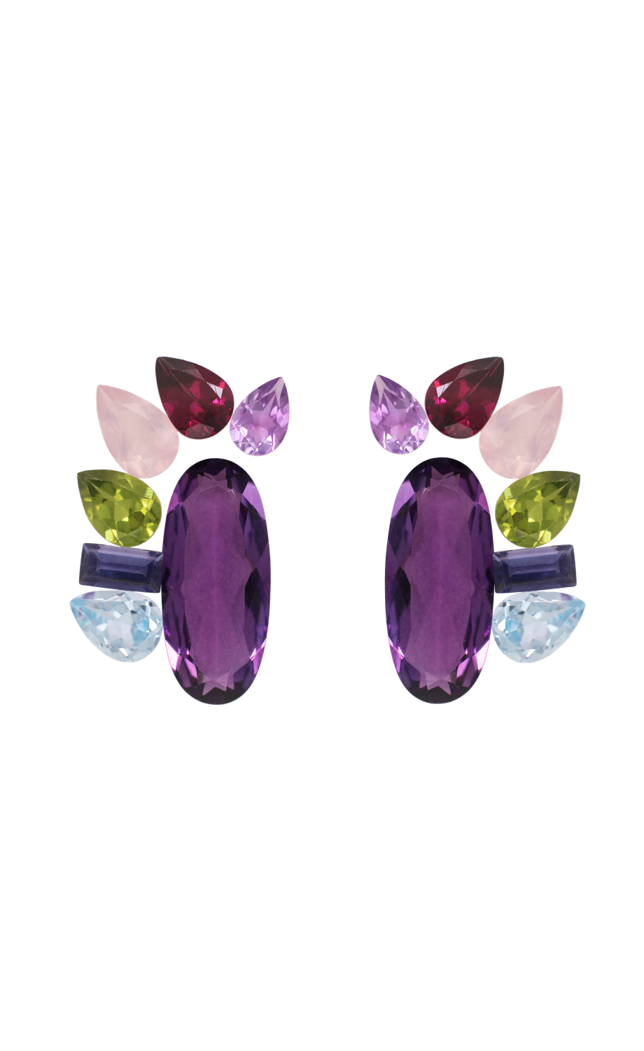 Layout Pair of Earrings Amethiyst 20,61 CT