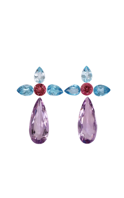 Layout Pair of Earrings 9,88 CT
