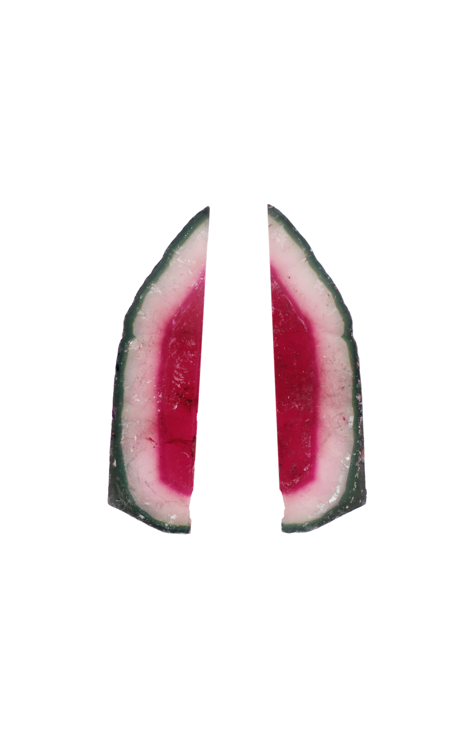 Watermelon Tourmaline 19,76 CT Flat Mix 28x7