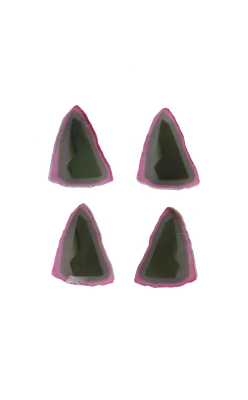Watermelon Tourmaline Flat Mix 4 pieces 11,91 CT