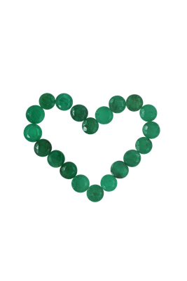 Layout Pendant Emerald Heart 1,26 CT